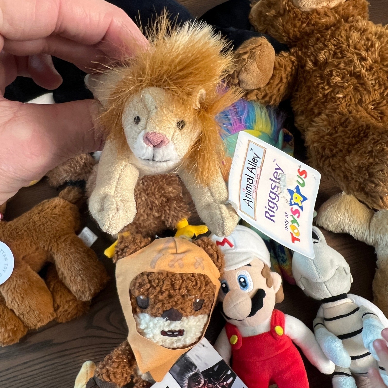 Plush Toys Collection Star Wars Mario Dry Bones Lion Troll Shamu Lot of 13