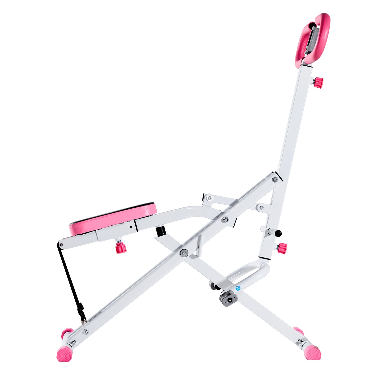 Uimoso Foldable Squat Machine with 3 Resistance Bands Glutes and Leg Workouts