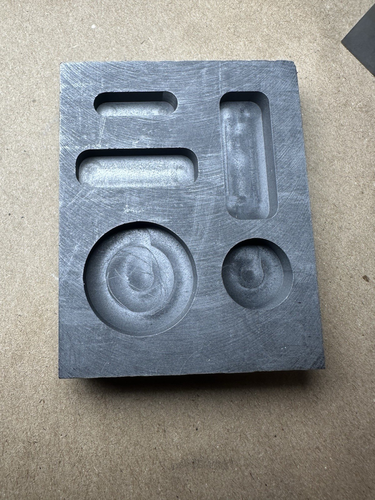 7-Piece Graphite Torch Melting and Casting Kit with Crucibles and Moulds