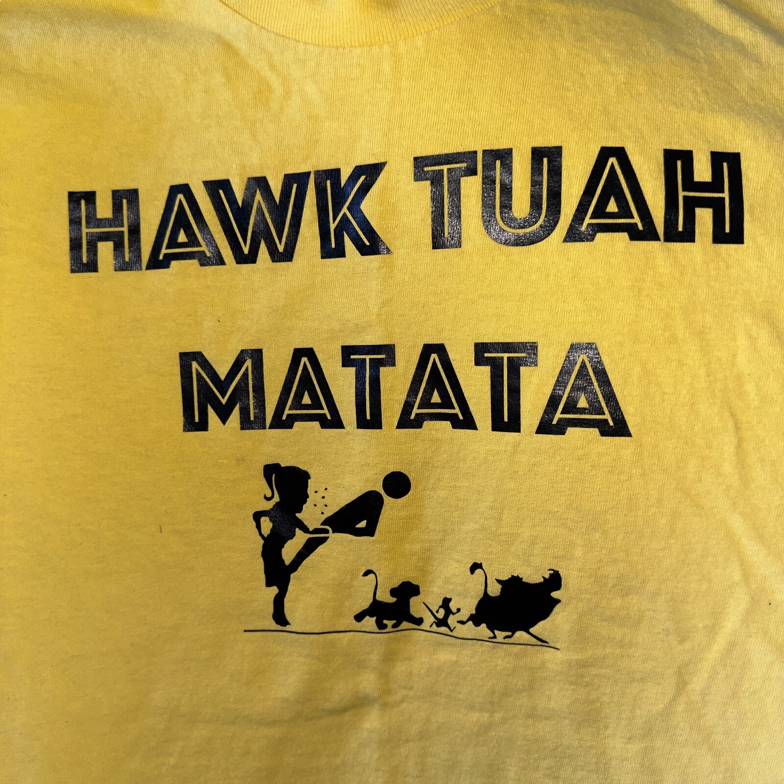 Hawk Tuah Matata Hawaiian Party Shirt S Funny Upside Down Pineapple Tee