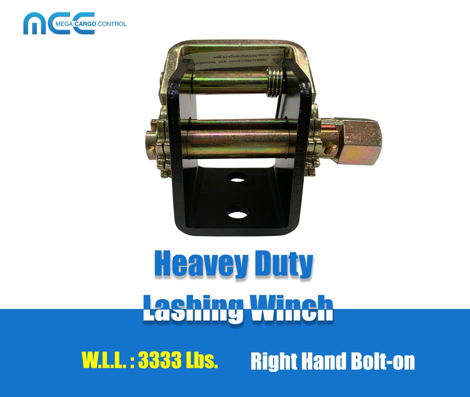 2 Pack Right 2" Tow Dolly Lashing Winch Truck Rack Ratchet Tie Down Strap Binder