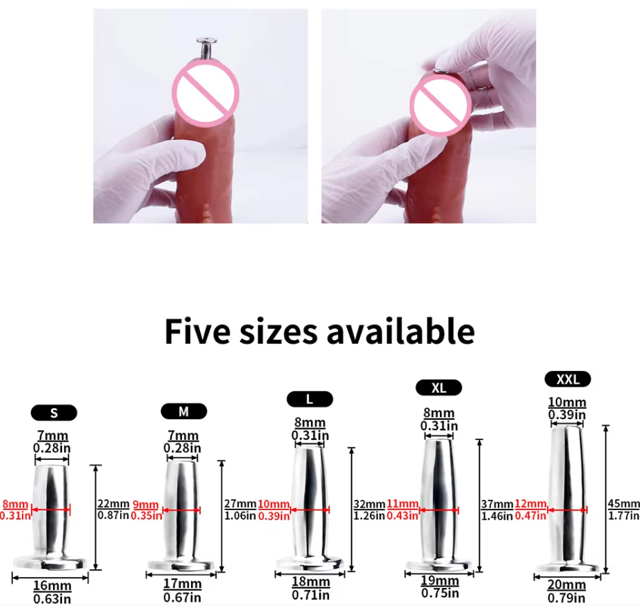 Stainless Steel Dilator Sounding Urethral Stretching Penis Hollow Training Plug