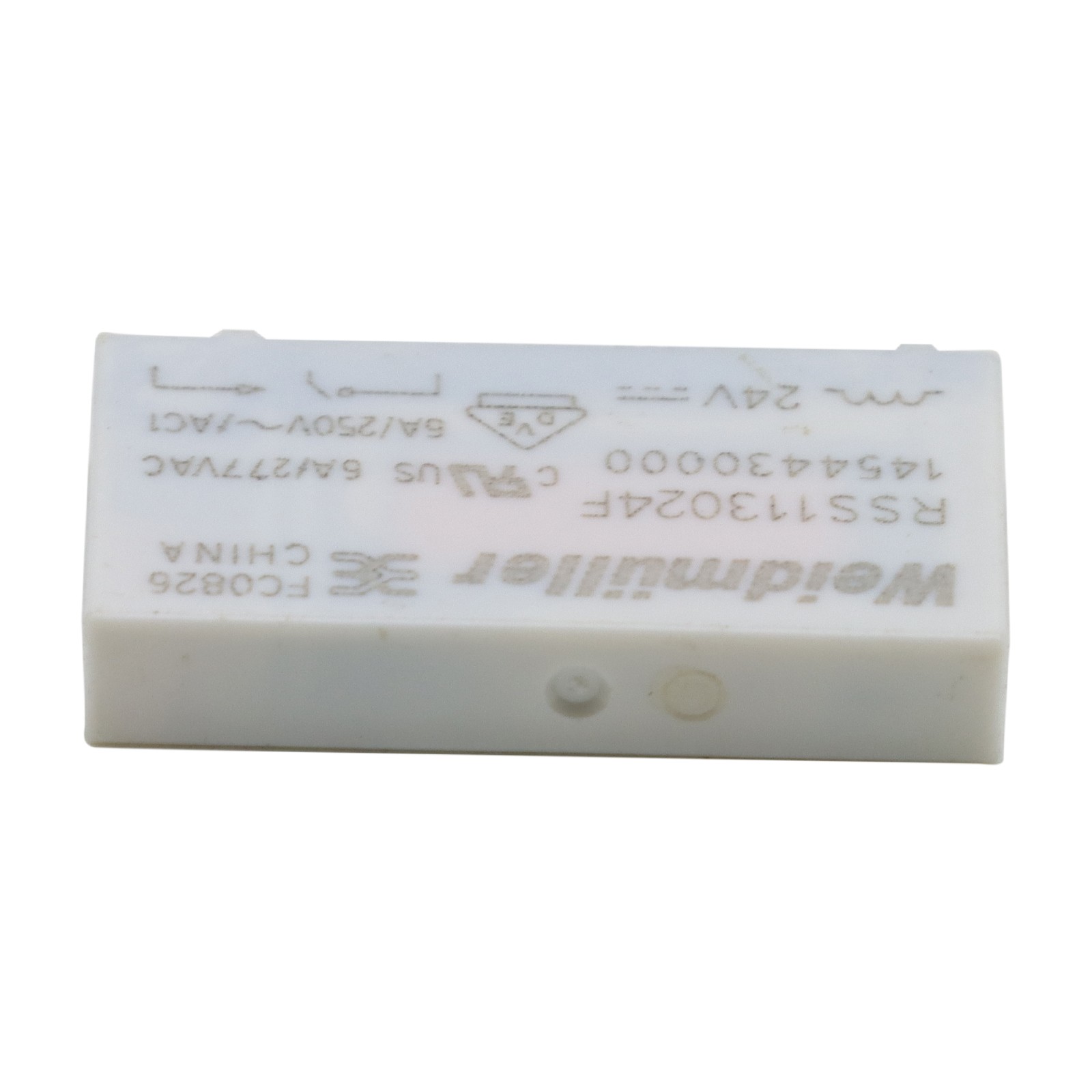 Lots of Power Relay For Weidmuller RSS113024 4060120000 24VDC 277VAC 6A 5-Pins