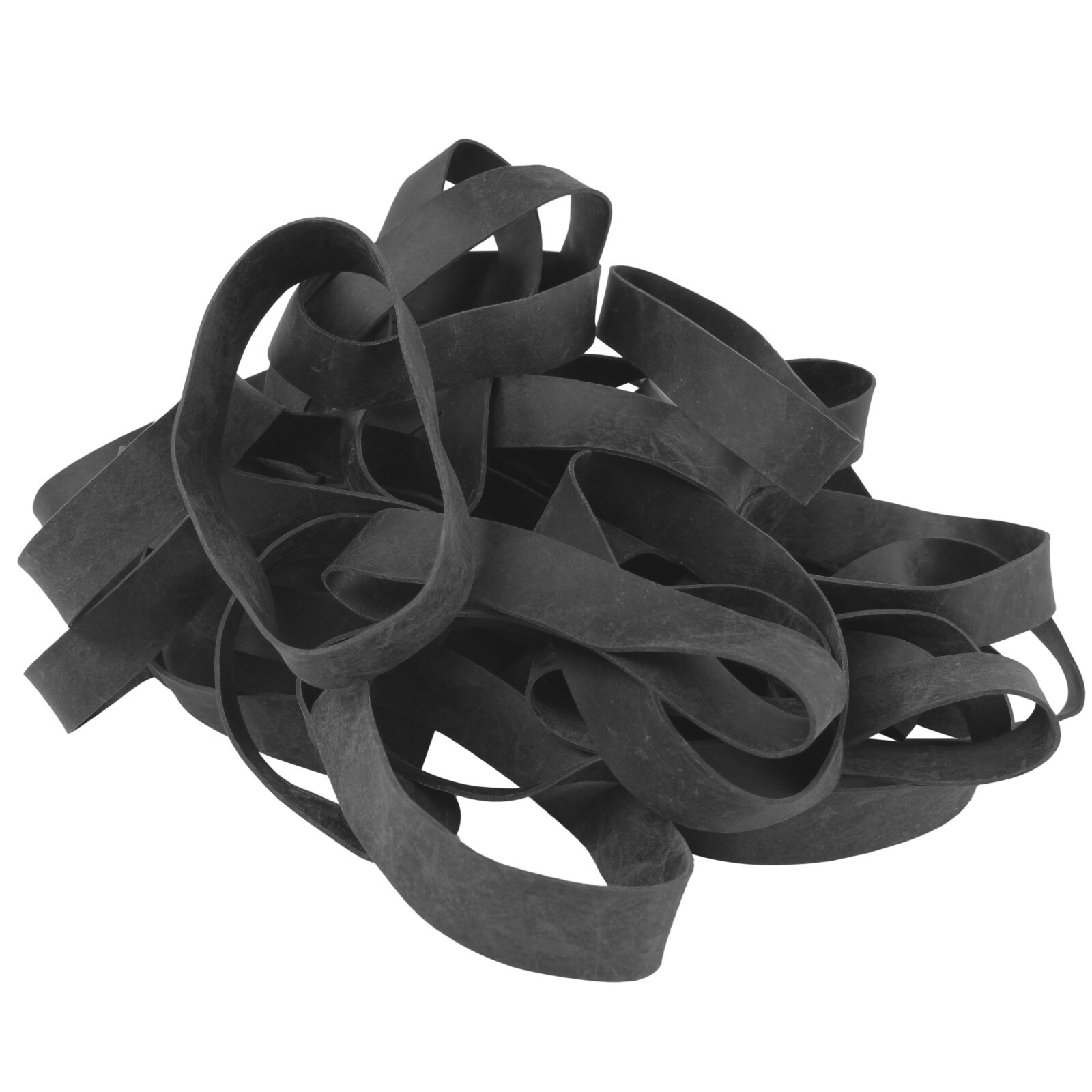 Platinum Rubber Bands #84 Size Black (Extra Wide 1/2 Inch, Large) UV Rated 1LB