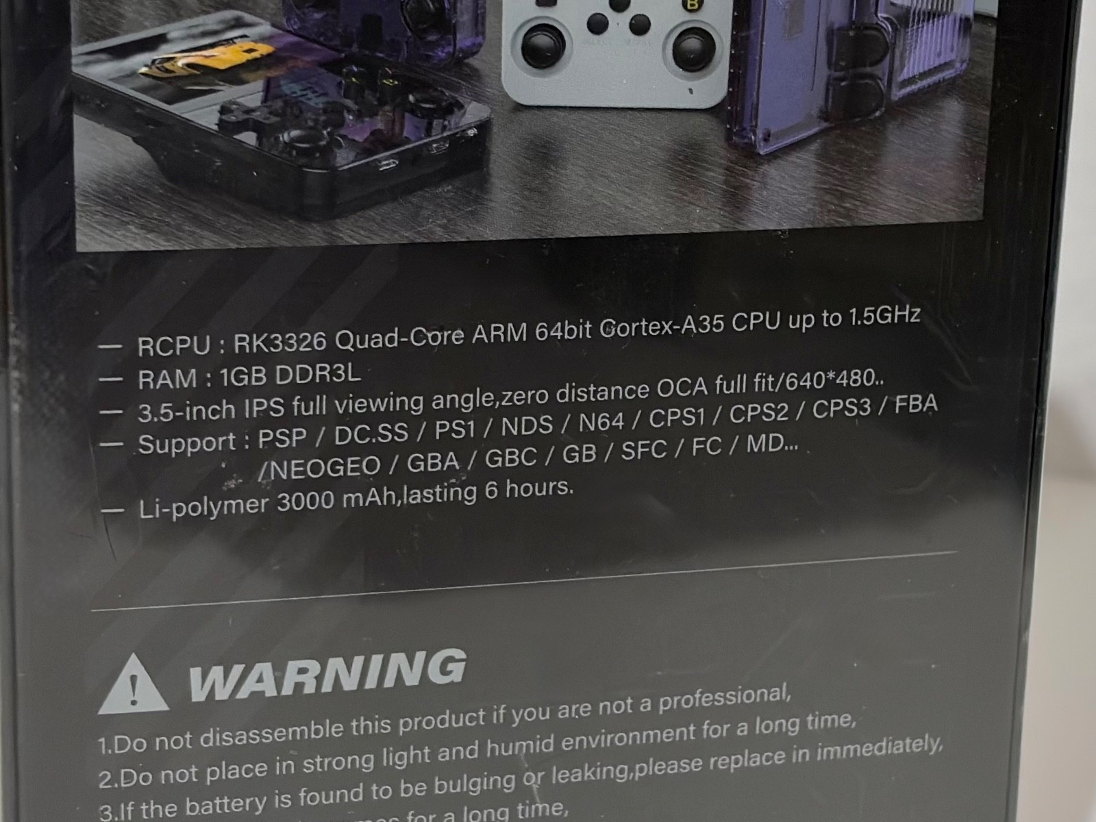 R36s Retro Handheld Premium Gaming Console with 21,000 Top-Tier Video Games