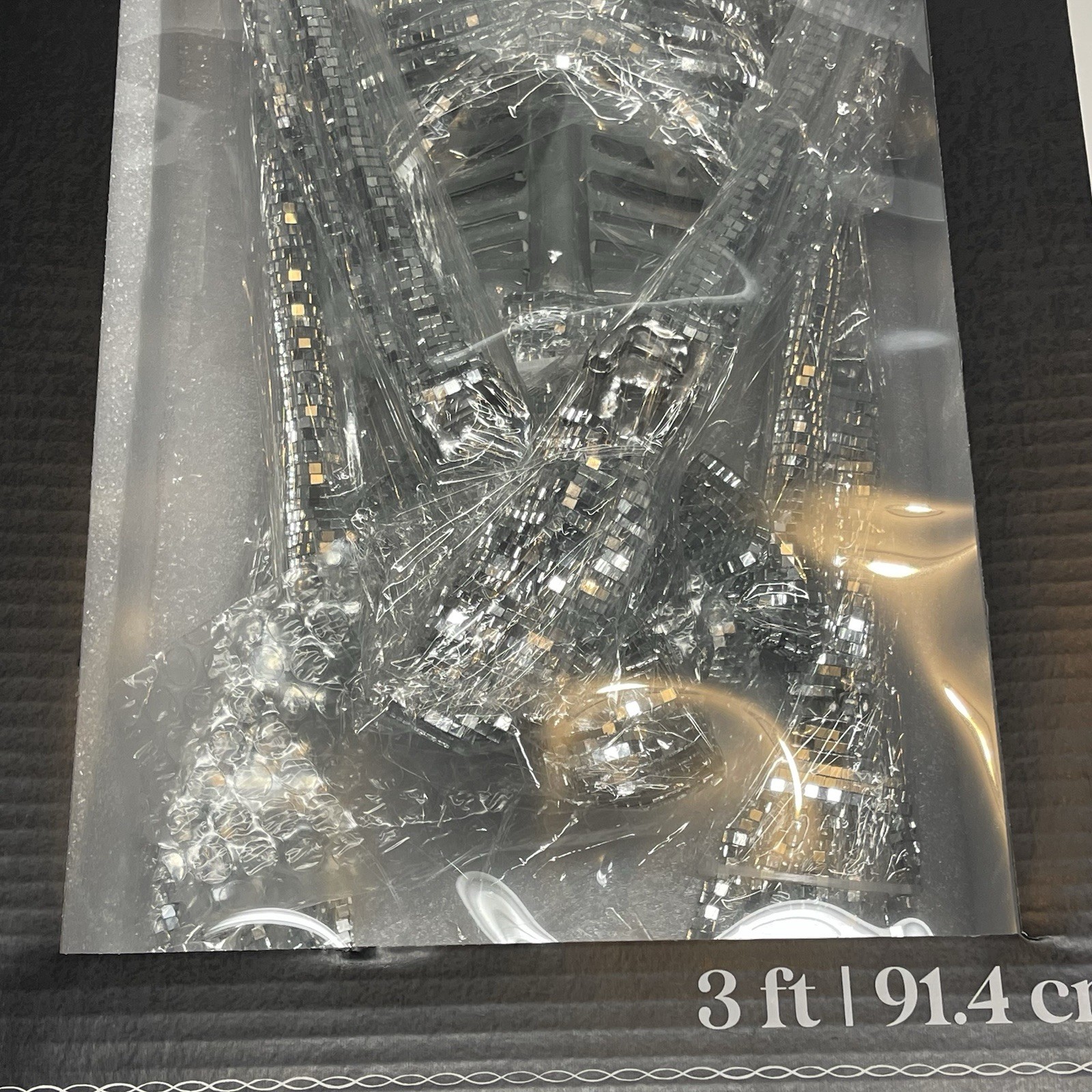 Ashland Disco Skeleton 3ft. Halloween Decor Brand New In Box SEALED!