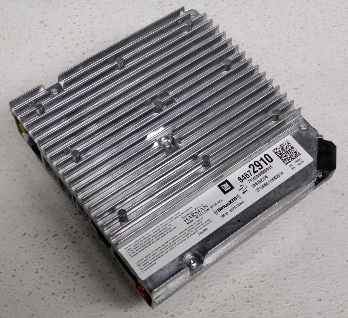 84672910 OEM Cadillac XT4 Radio Control Receiver