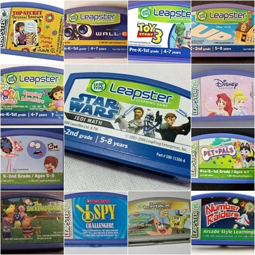 Leapfrog Leapster Educational Games Collection Large Selection You Pick Choice