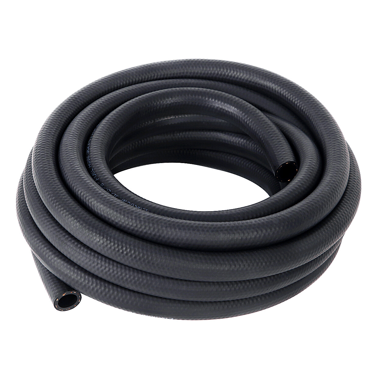 LokoCar Fuel Hose Line Push Lock NBR Rubber SAE 30R7 5FT 10FT 25FT 300PSI Black