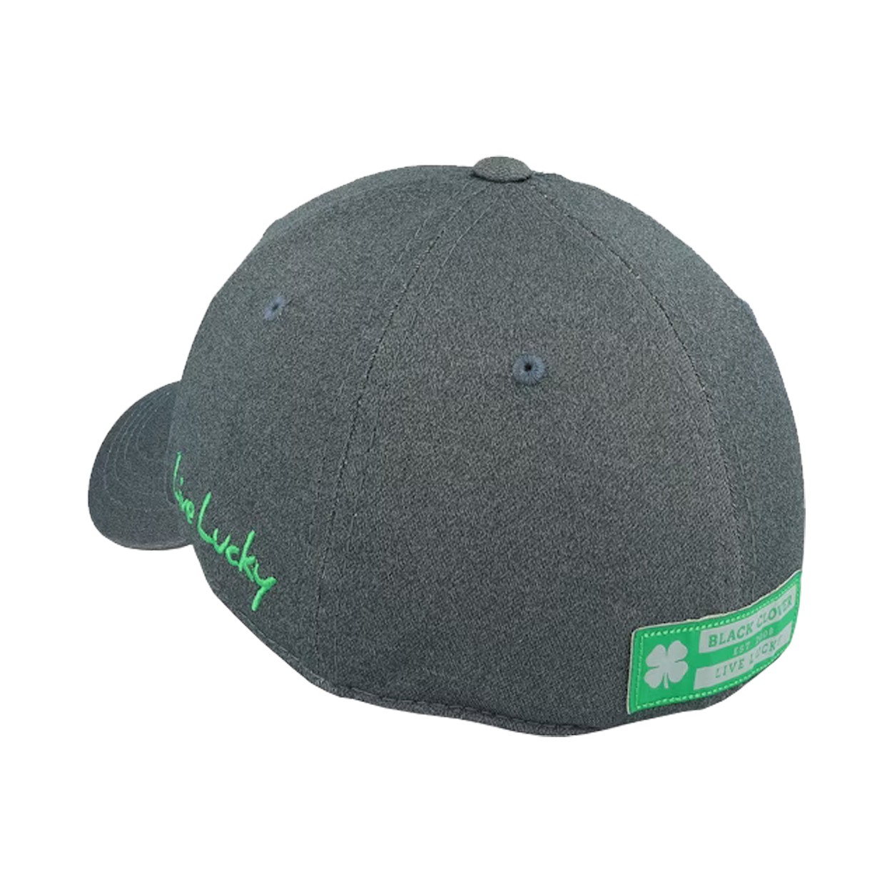 Black Clover DNA Fitted Golf Hat Memory-Fit Cap, Premium Comfort, New