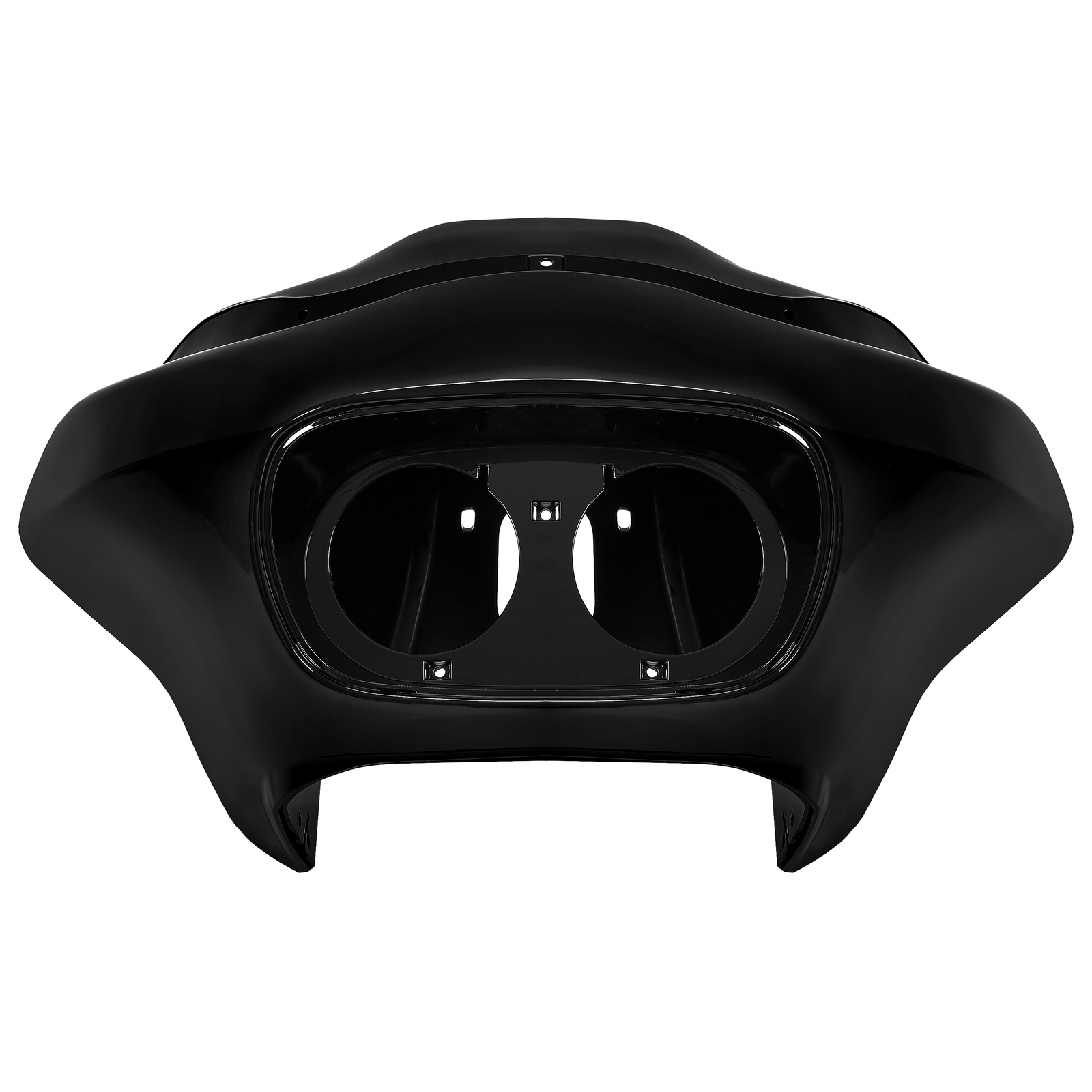 Vivid Black Front Inner Outer Headlight Fairing For Harley Road Glide FLTR 98-13