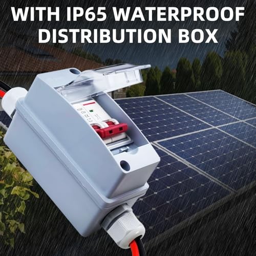 Solar Disconnect Switch, DC500V 32A IP65 Waterproof, DC Miniature Circuit