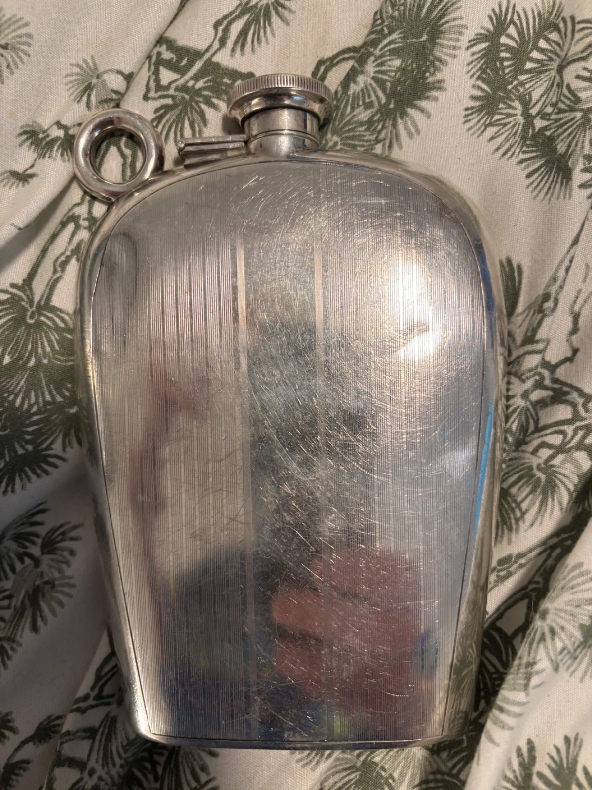 Sterling Silver Liquor Flask 6 Standard Ounces