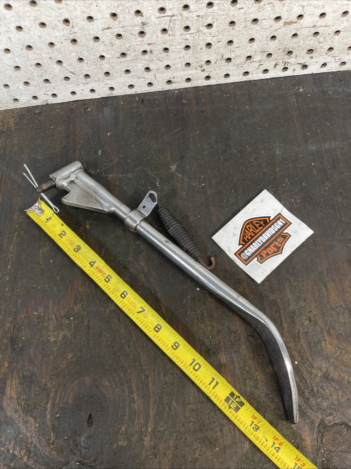 1991-03 14” harley kickstand kick side jiffy chopper Oem #803
