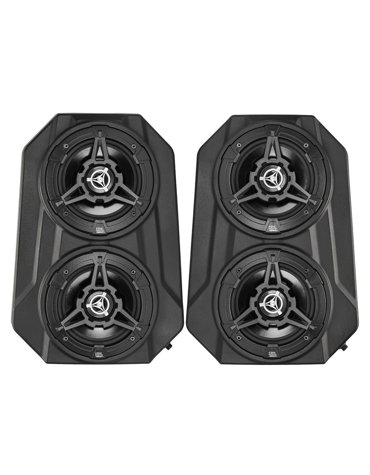 Bluetooth 6.5" 4 Speaker Overhead Stereo UTV Golf Cart Audio Sound Bar System