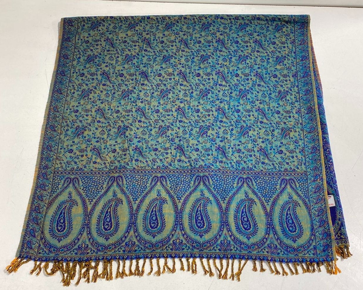 Tibet Handloom Yak Wool Shawl No.388