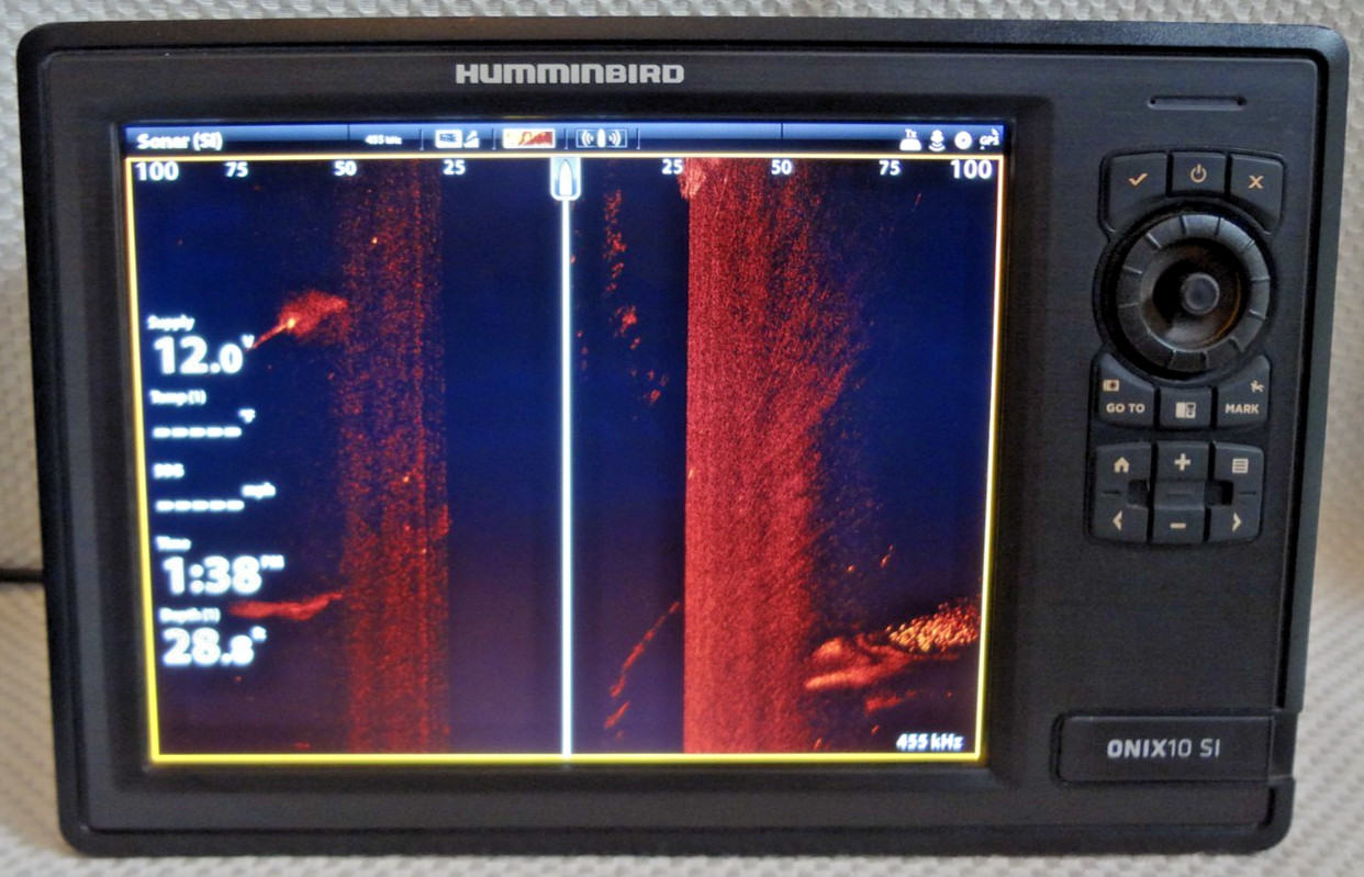 HUMMINBIRD ONIX 10CI NT SI MARINE GPS CHART PLOTTER FISHFINDER RADAR MFD w POWER