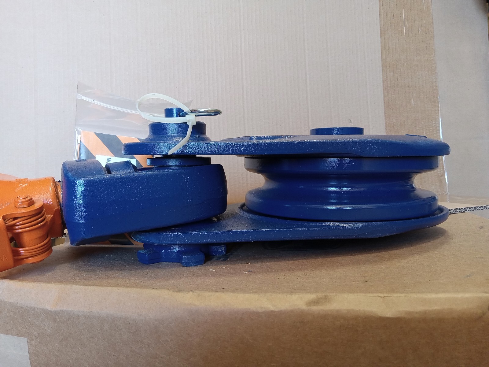 McKissick N420 8" Champion 15 Ton BLOCK & TACKLE Crosby hook block 3/4"-7/8"