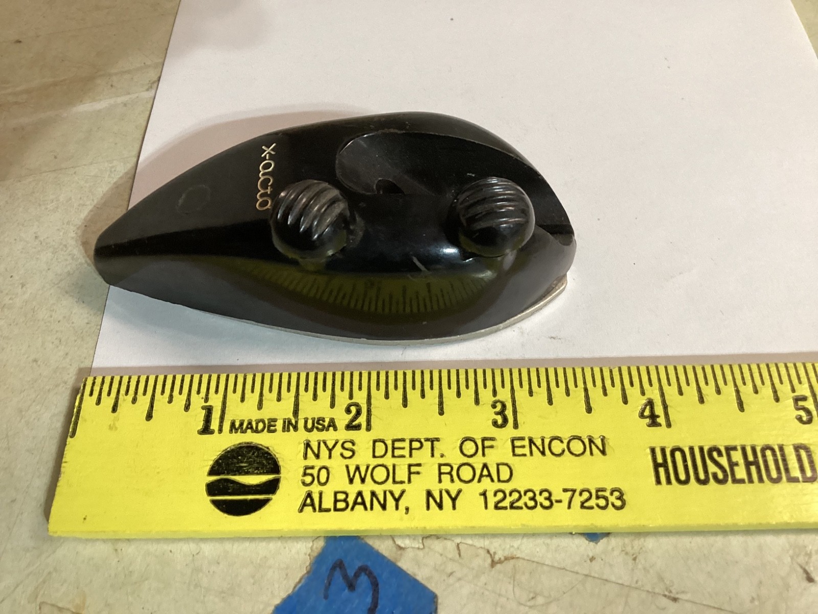 X-Acto Palm Mat Cutter Plane Bakelite about 3.5” inches long in vgc vintage vgc