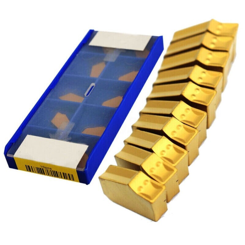 10 Pcs GTN-3 SP300 Insert Lathe Cut Off Grooving Parting Tool Holder SPB26 -3