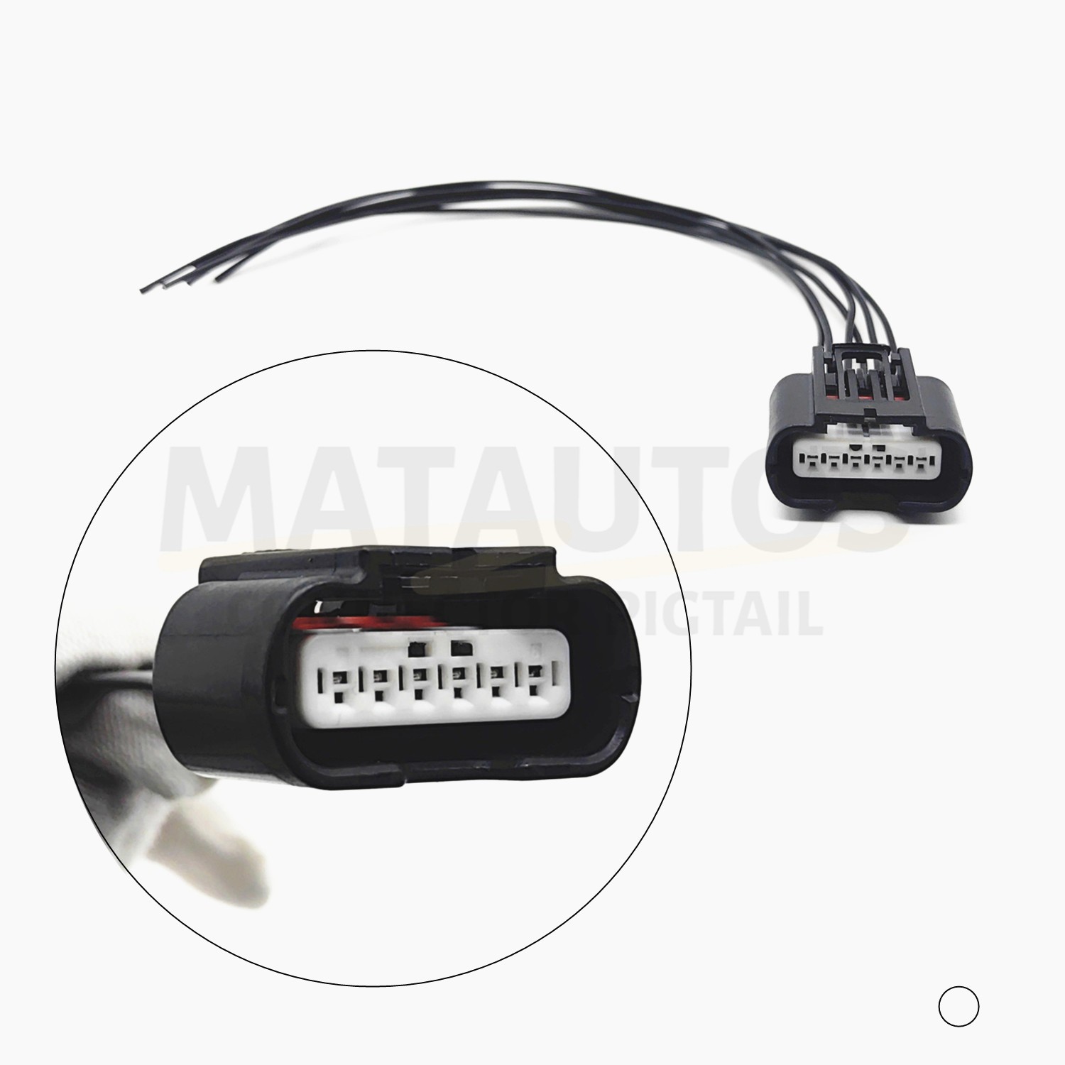 6 Wire Blind Spot Collision Sensor Connector Repair For Honda CR-V 2017-2021