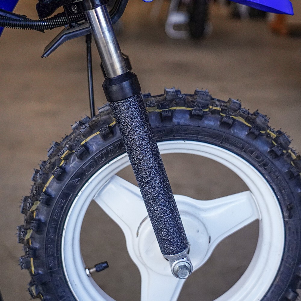 Black Lower Fork Guards 1981-2016 Yamaha PW50 Shock Tube Protectors PW 50