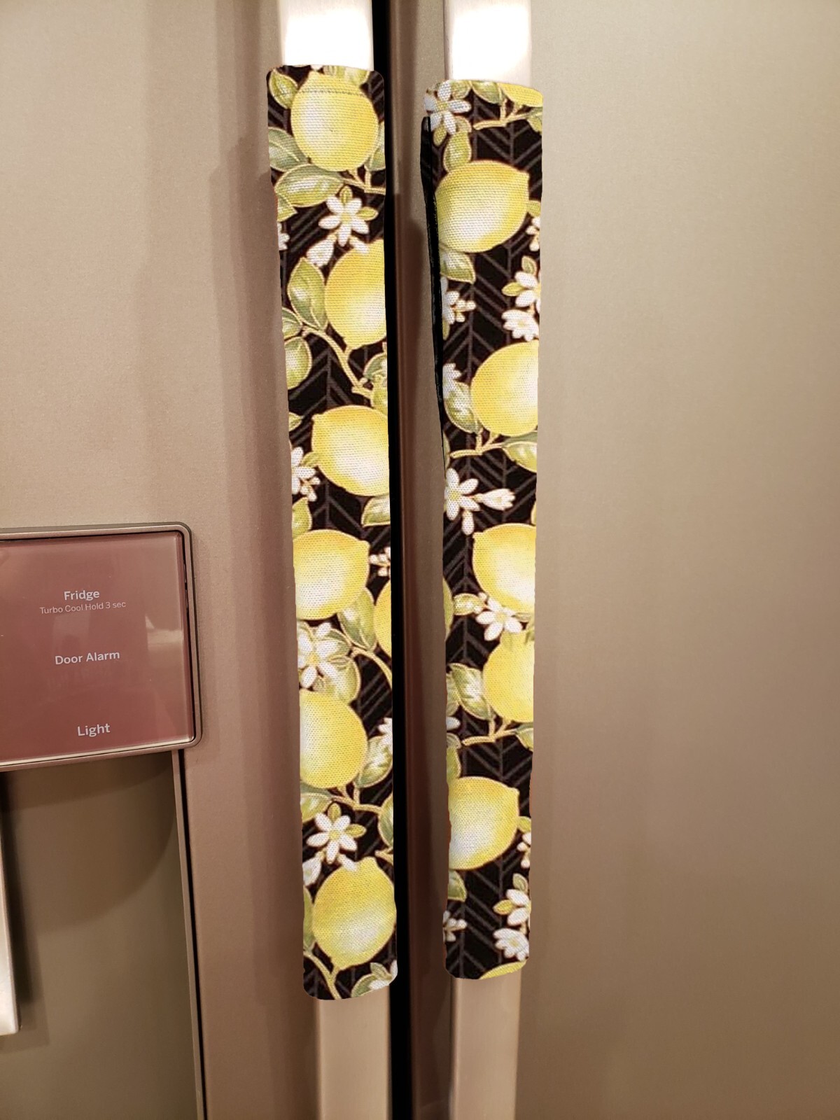 Lemon Blossoms Refrigerator Oven Dishwasher Handle Covers