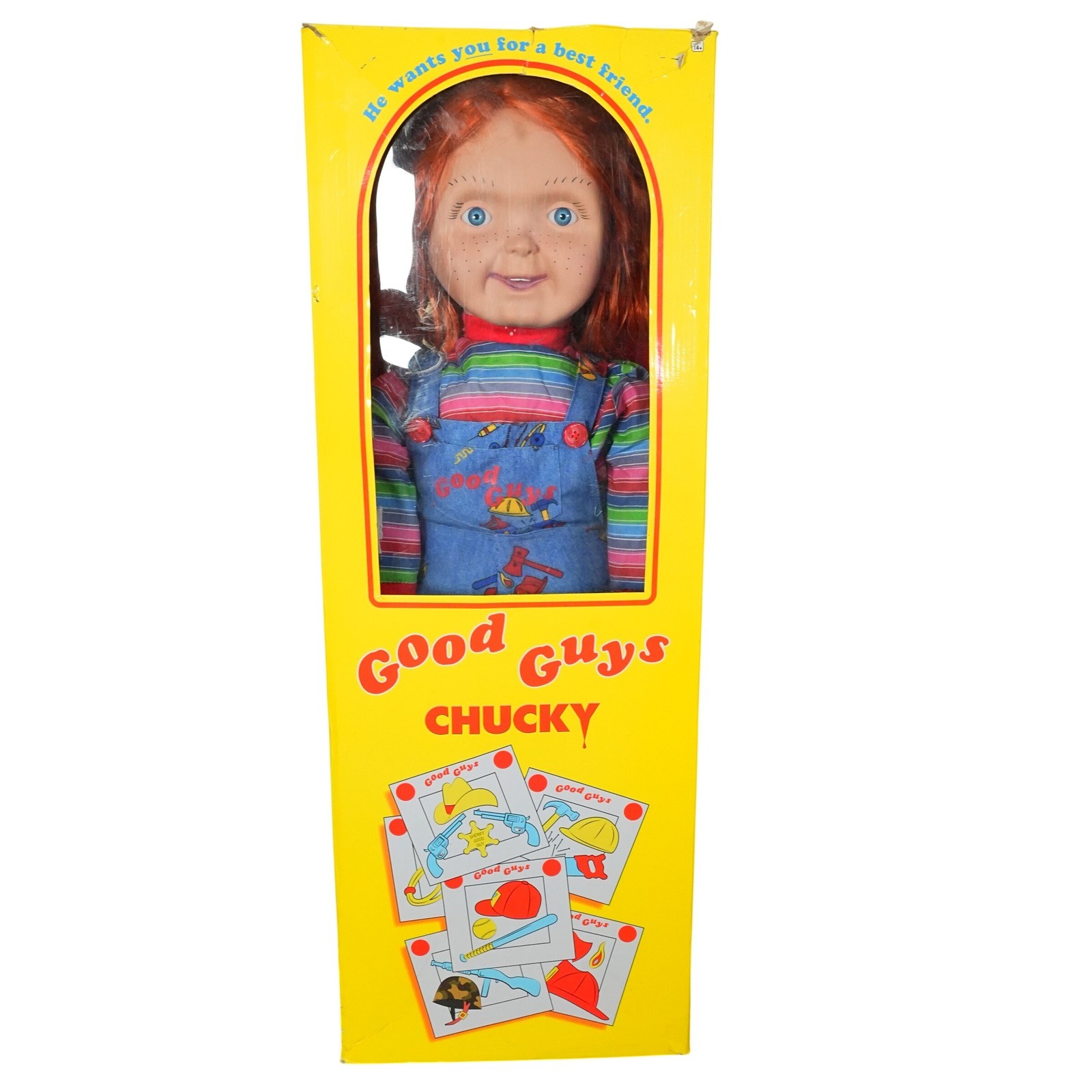 Spirit Halloween Official 30" Life Size GOOD GUYS CHUCKY DOLL Childs Play 1