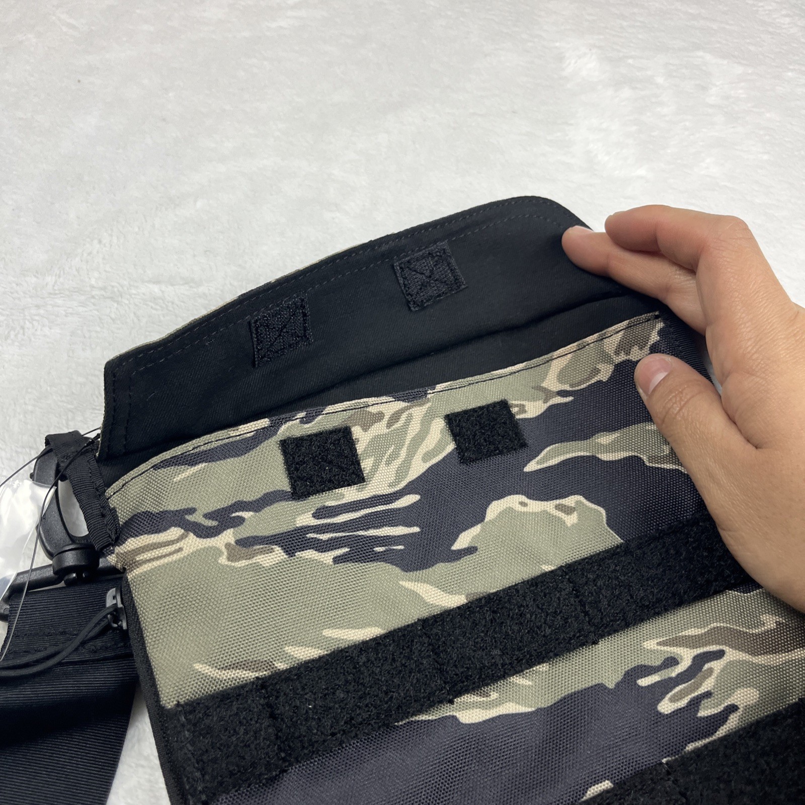 5.11 Tactical The Ultimate Stocking W/ Shark Patch Tiger Camo Sling Bag