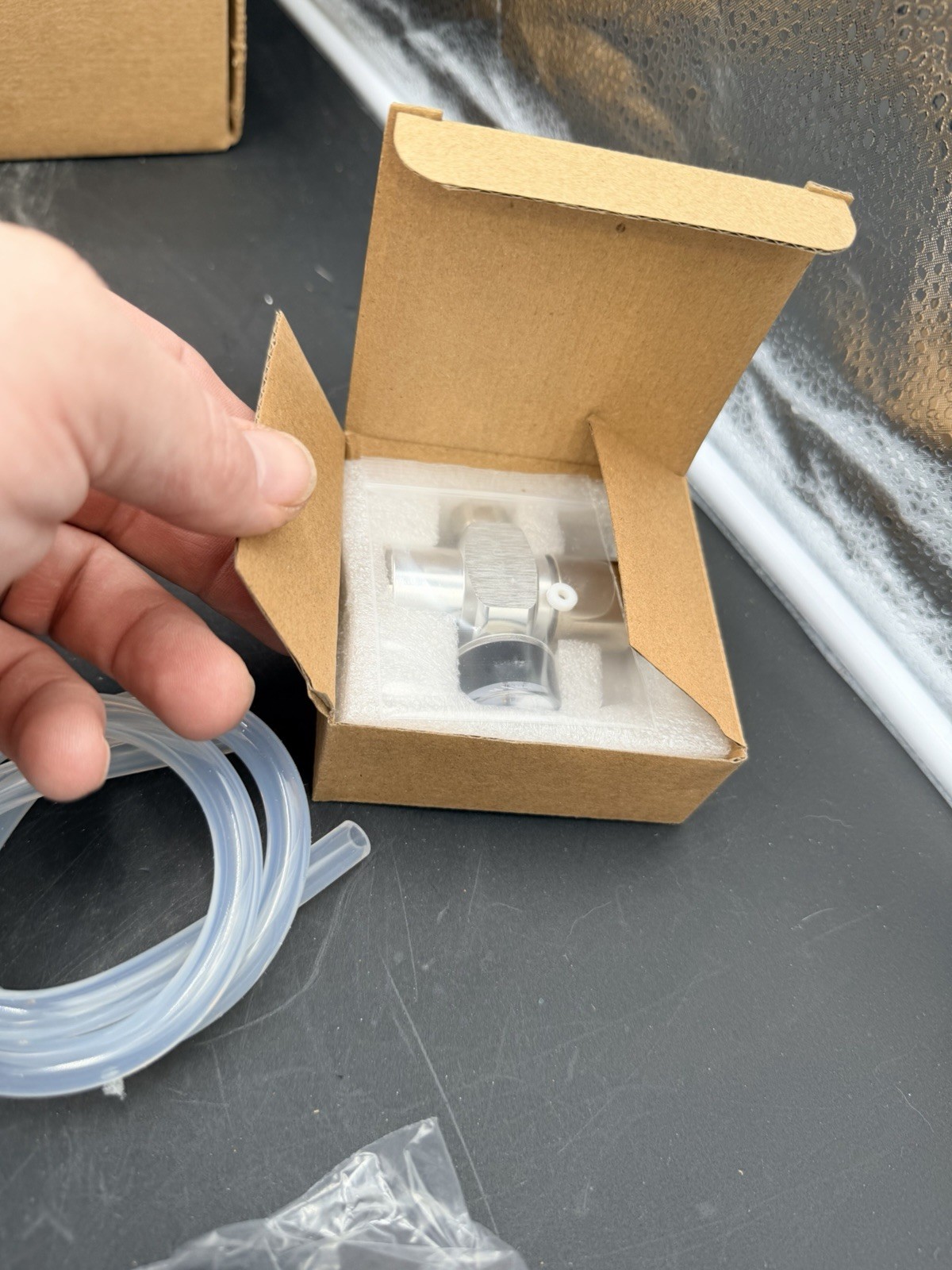 Square One (SquareKeg) Mini Keg Stainless Steel Keg Tap Complete System Black