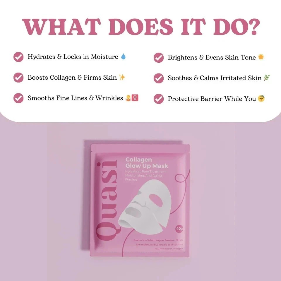 Quasi - Collagen Glow Up Mask - 4 pcs /box*/