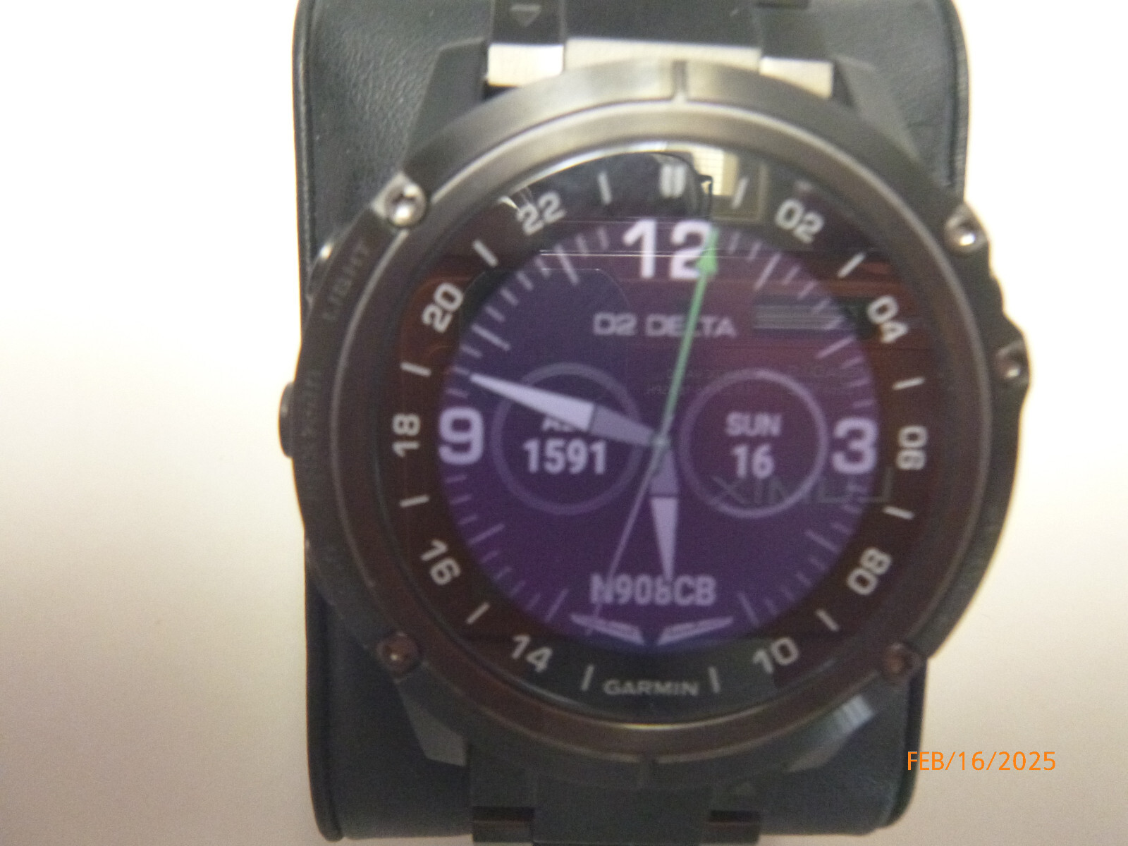 Garmin D2 Delta PX Aviator Titanium Band Watch - 51 mm Format - (4) Watch Bands