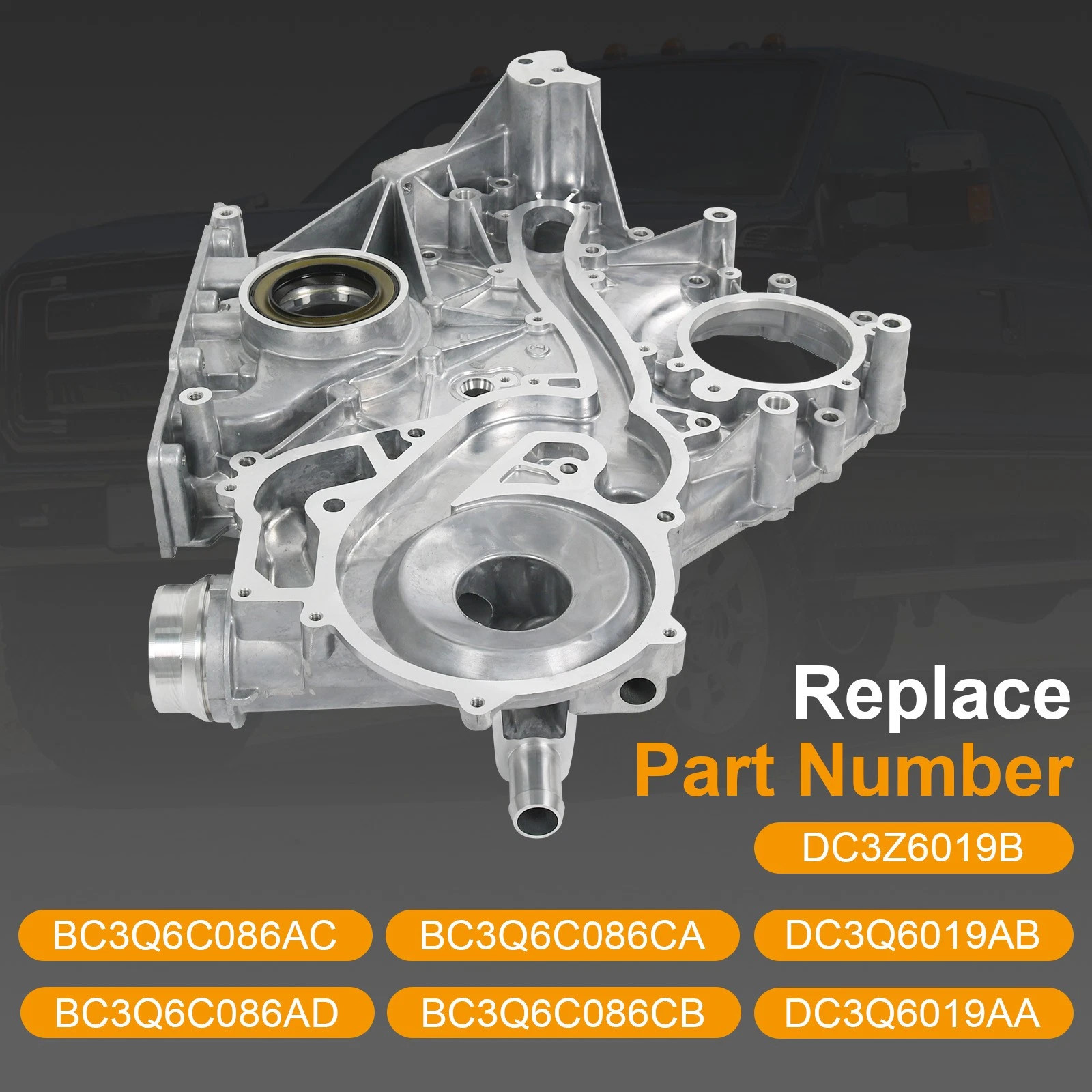 Timing Cover For Ford 250 350 Super Duty 6.7L 2011-2016 BC3Q6C086AC BC3Q6C086AD