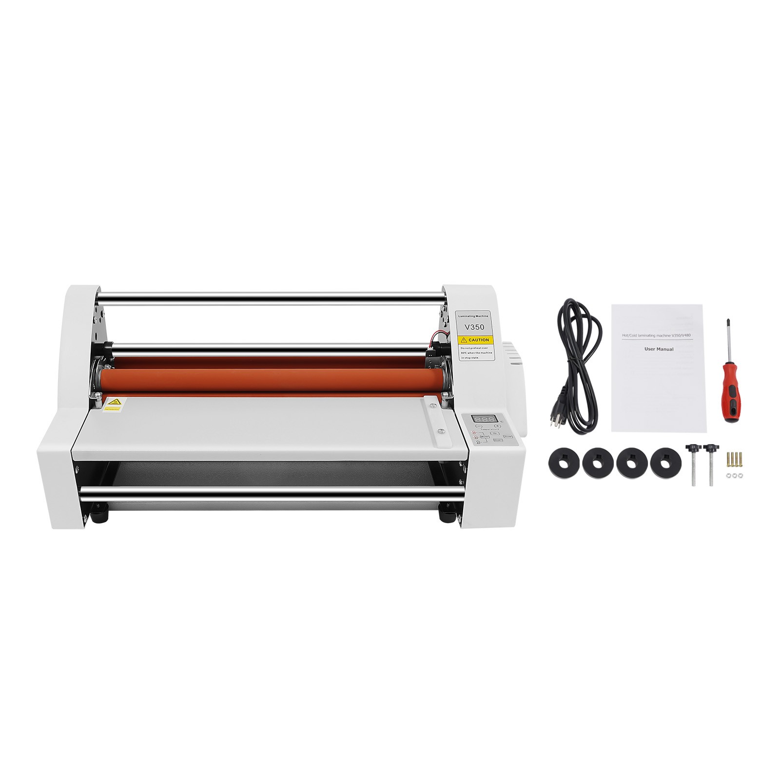 Hot Cold Roll Laminator Single & Dual Sided Digital Display Laminating Machine