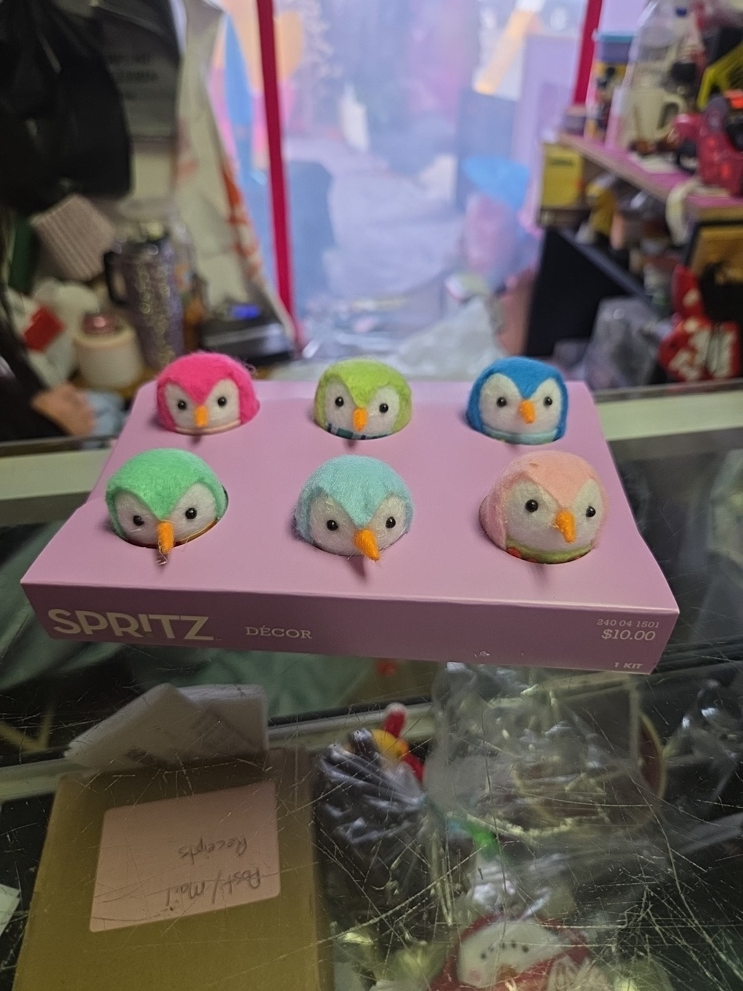 New! Target Spritz 6 Easter Mini FEATHERLY FRIENDS in Egg Carton New 2025