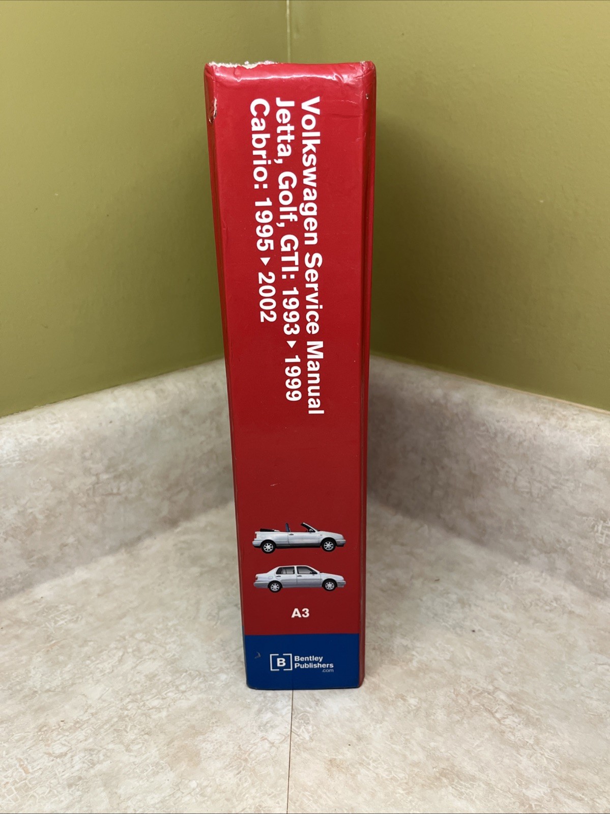 Service Manual Volkswagen Jetta Golf GTI, 1993-1999 & Cabrio 1995-2002 Bentley