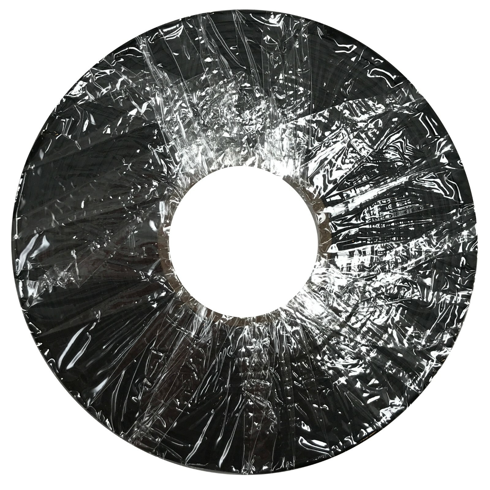 Black Heat Shrink Tape 1" x 180' (60 Yards) x .13 MM - Choose 1 Roll or 5 Sleeve