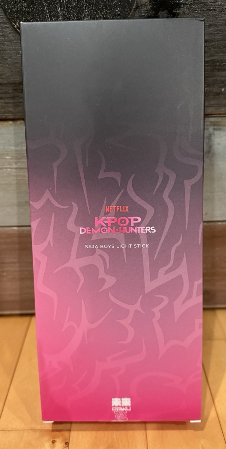 New Official Netflix Shop KPop Demon Hunters Saja Boys Cosplay Light Stick Wand