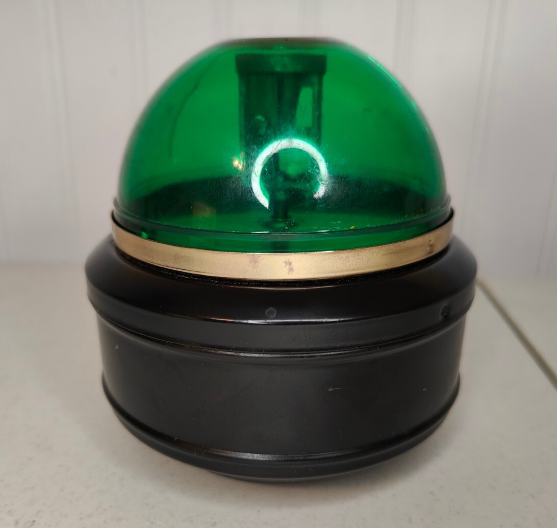 WORKING VTG Presto Automatic Pencil Sharpener Green Dome Mad Men Don Draper Desk