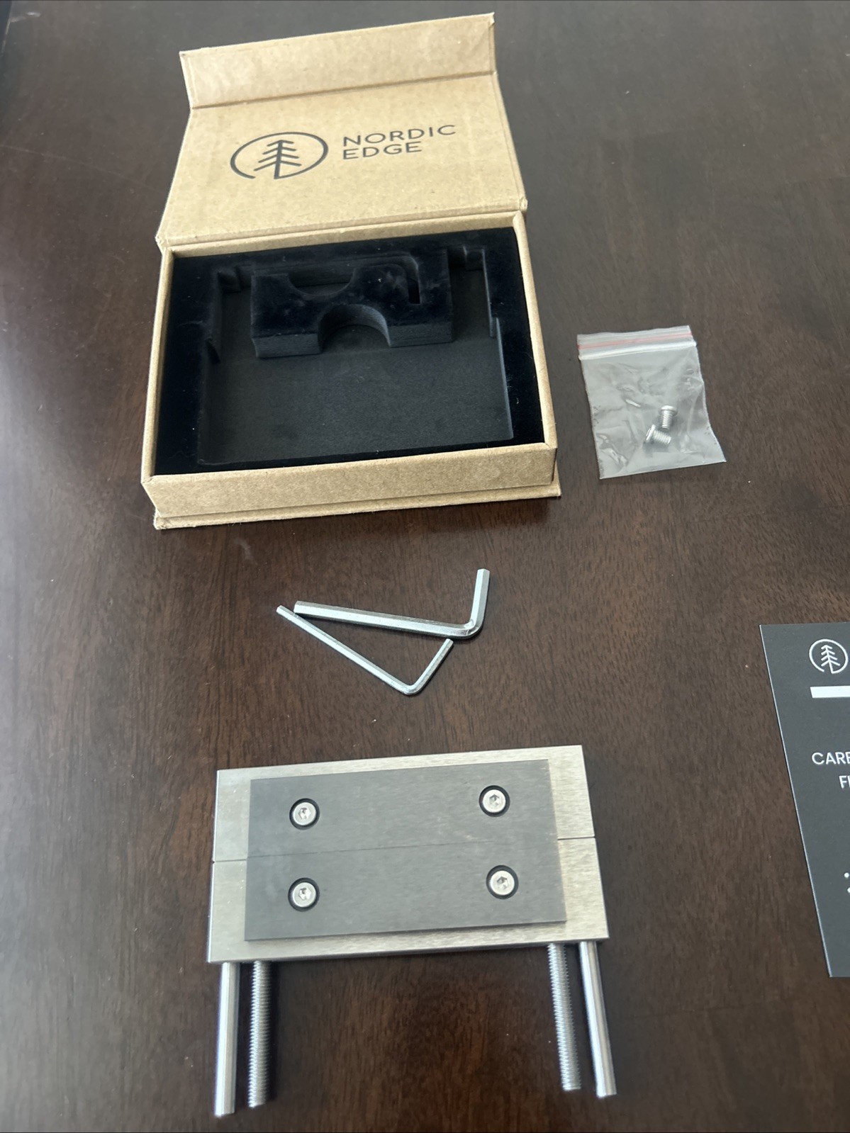 Nordic Edge Carbide Faced File Guide