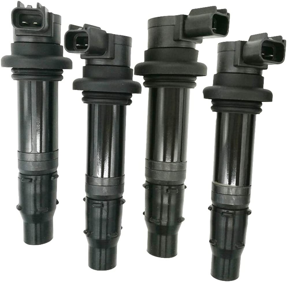 Set of 4pcs Pack Ignition Coils Fits for Yamaha YZF R6 2008-2016 13S-82310-00-00