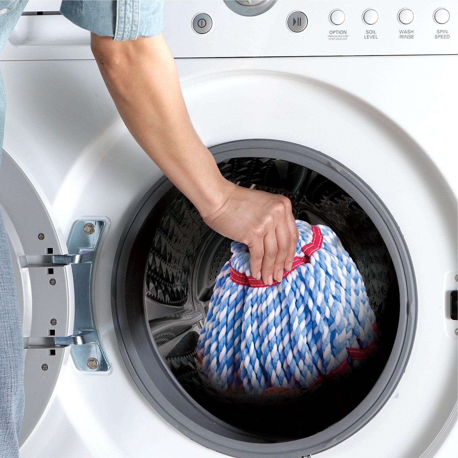 O-Cedar MicroTwist MAX Twist Mop Head Replacement | Machine Washable | Reusab...