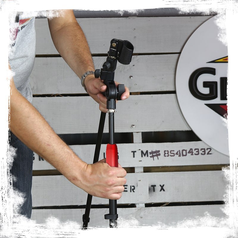 GRIFFIN Microphone Boom Stand 4 PACK - Telescoping Tripod Mic Clip Mount Holder