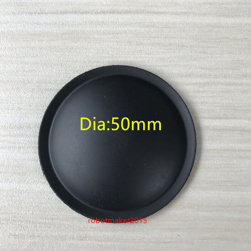 Diameter 50mm Rubber Dome Dust Cap For 5" 6" 6.5" 5inch 6inch  Subwoofer Speaker