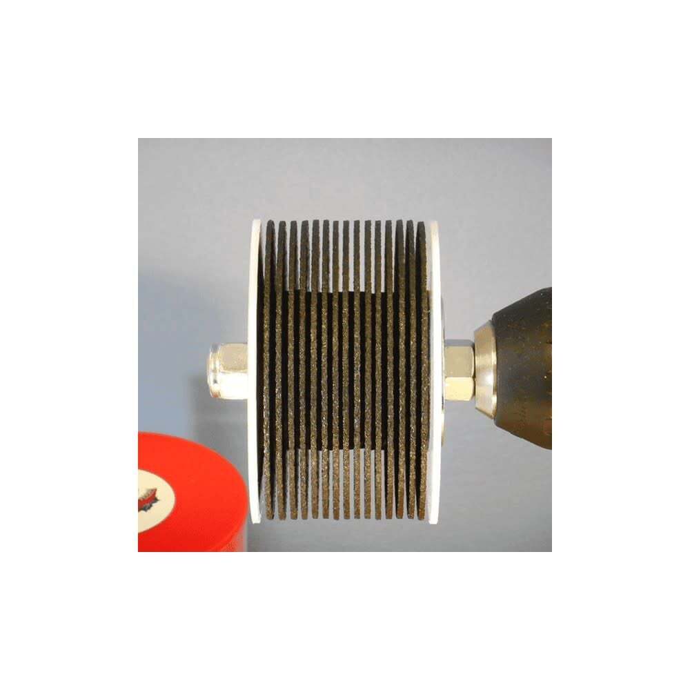 Rack-A-Tiers Sharp Pog Drill Operated Multi-Tool Oscillating Blade Sharpener