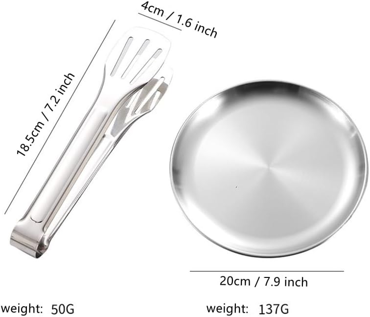 20pcs Camping Kitchen Tableware Mess Cutlery for 4 Person Dinnerware Set Picnic