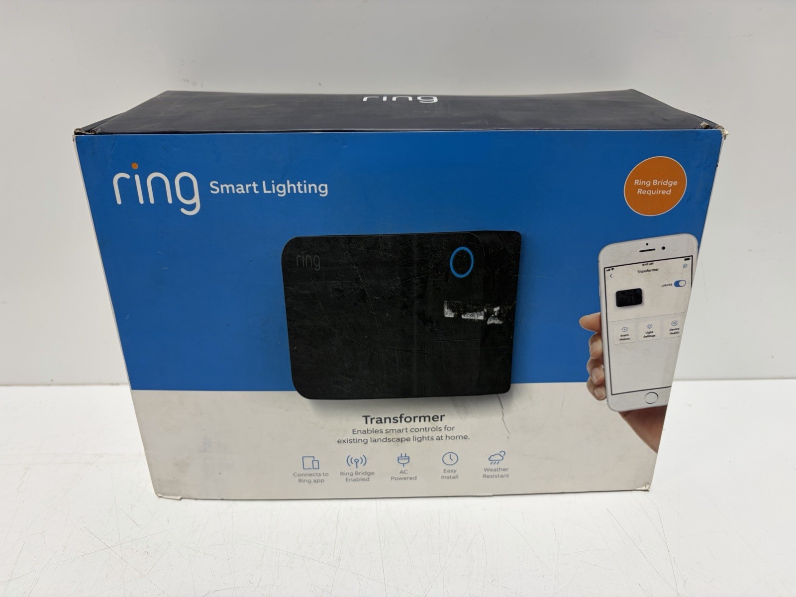 Ring Smart Lighting Low Voltage Lighting Transformer - Bridge Required