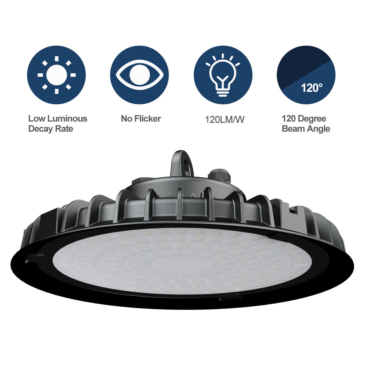 300W UFO Led High Bay Light Commercial Warehouse Industrial Factory Shop Light