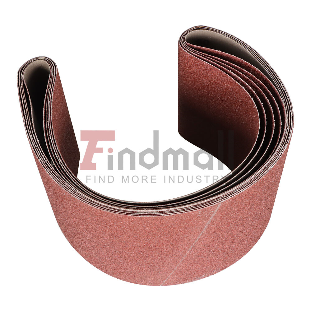5PCS Sanding Belts 6x48 in 80 Grit Belt Sander Sandpaper aluminum oxide