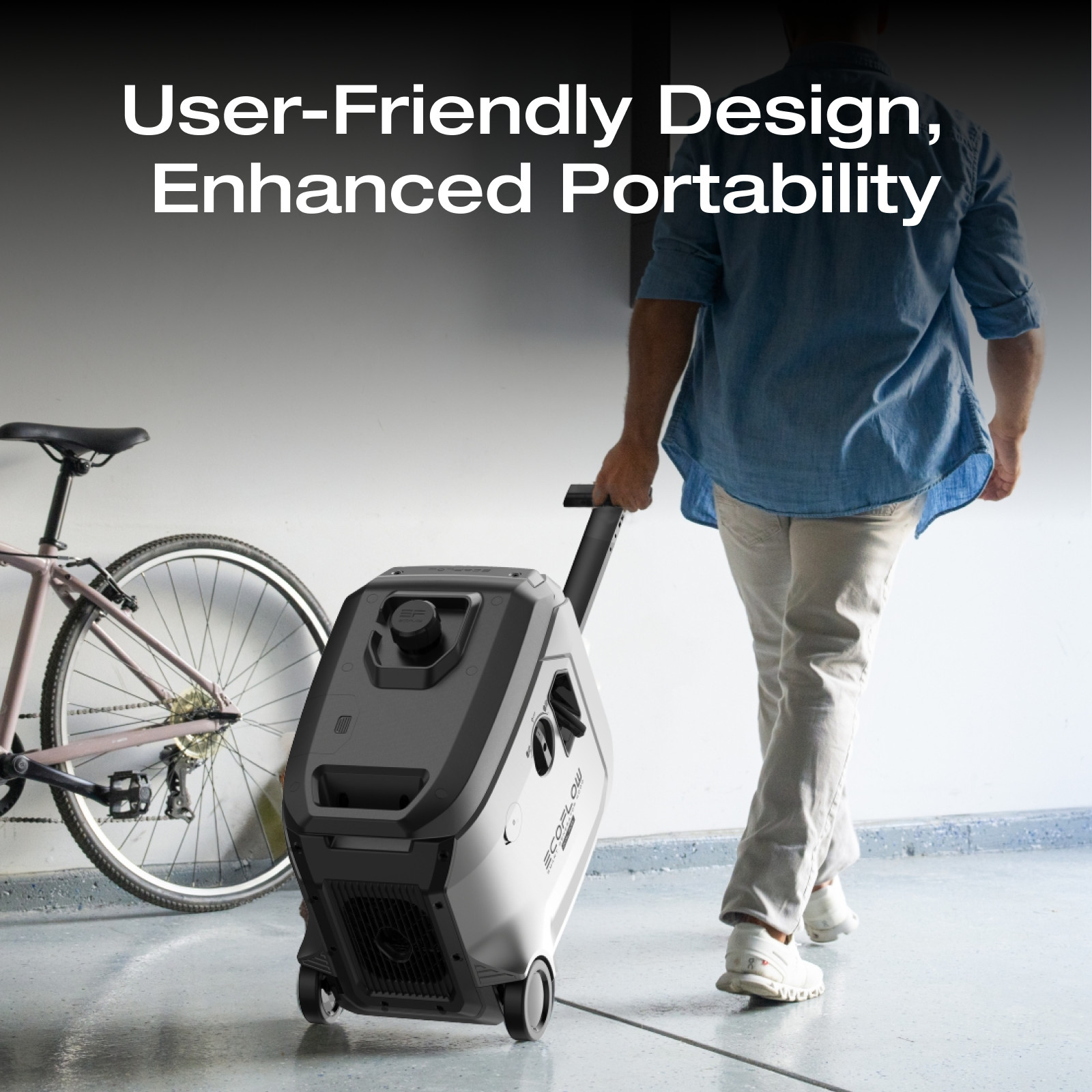 EcoFlow 3200W DC Fast Charging Dual Fuel Smart Generator for DELTA Pro series